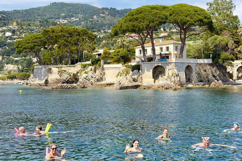 Half Day Guided Boat tour to Mala caves with stop in Villefranche 2