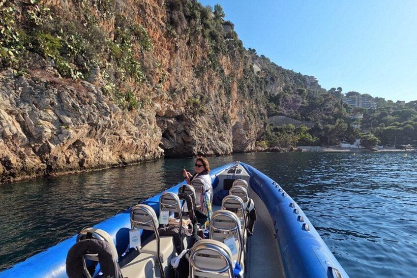 Half Day Guided Boat tour to Mala caves with stop in Villefranche 4