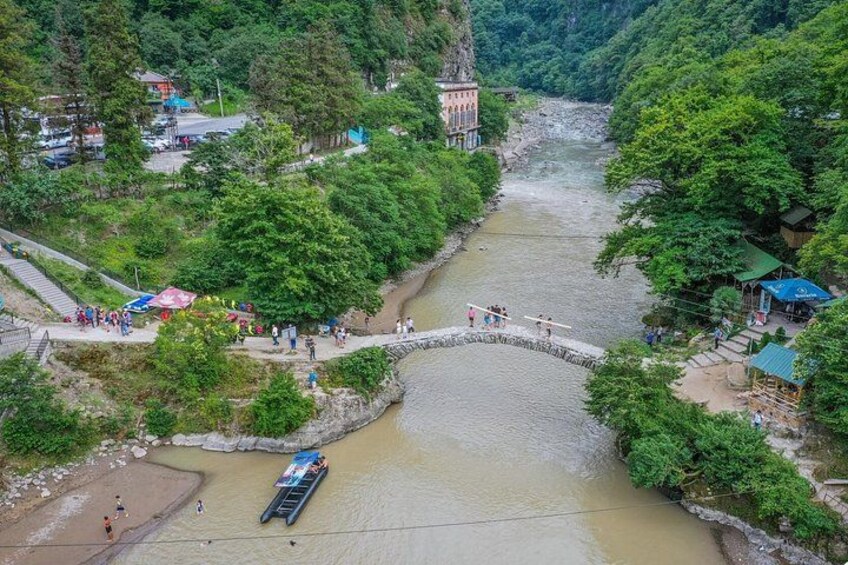 Arch bridge of Makhuntseti 4