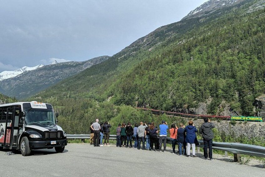 Chances to see the train along our route 2