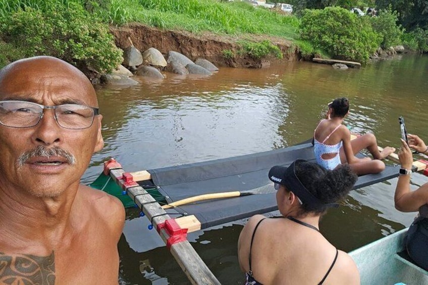Private North Shore Hawaiian outrigger Canoe and turtle adventure 4