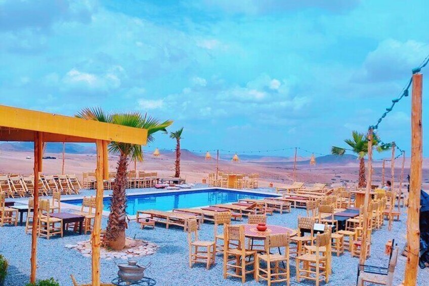 Magical Dinner Experience & Sunset Camel Ride in Marrakech Desert 2