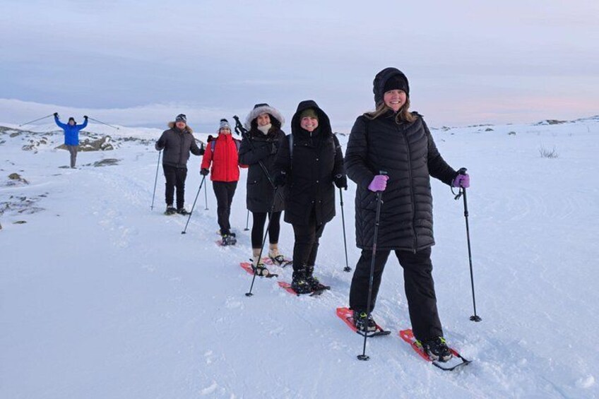 Arctic Snowshoe Hike in Norway 1