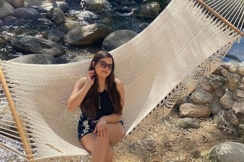 hammocks in the river area of the butterfly 3