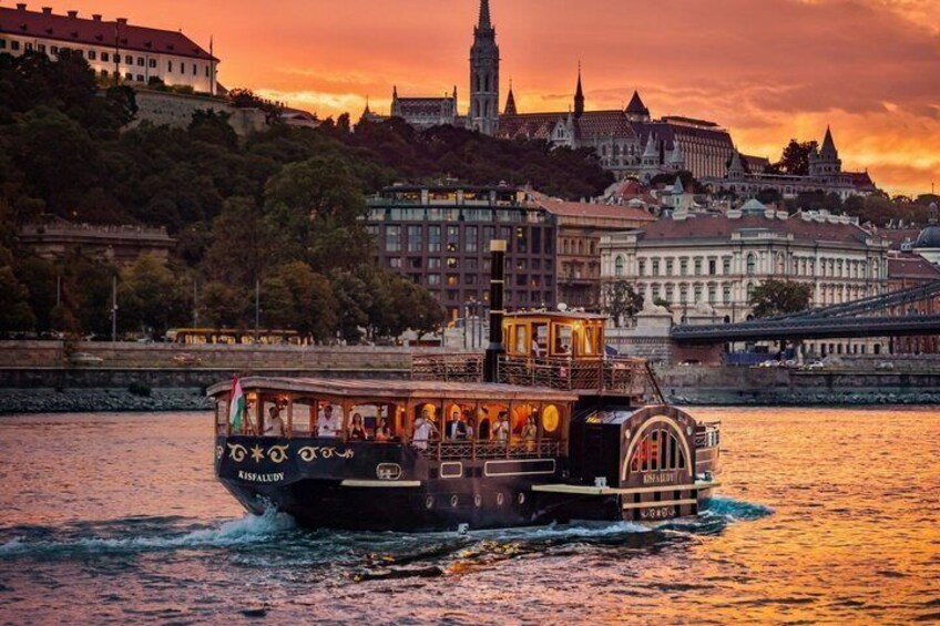 Budapest Paddle Steamer Danube Cruise with Tokaj & Audio Guide 4