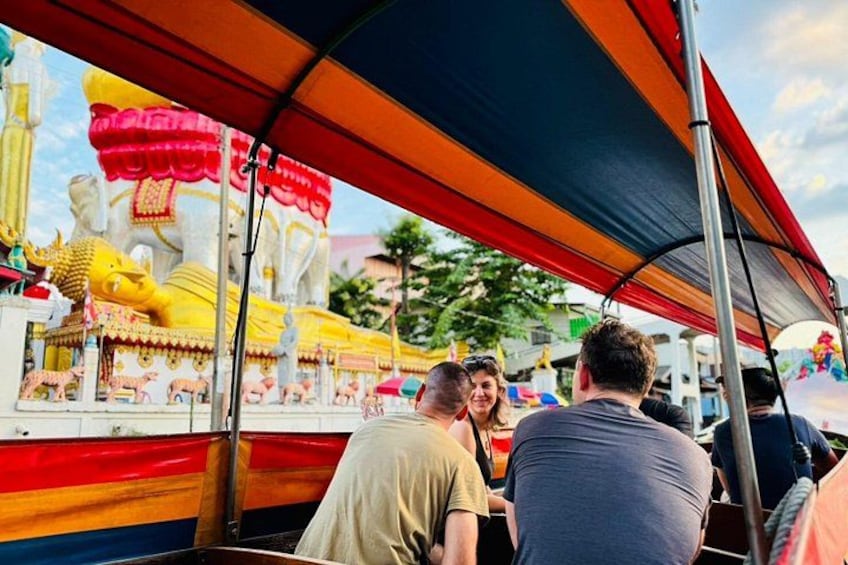 Hidden Bangkok Longtail Boat Tour to Big Buddha&Canal Life 2hrs 3