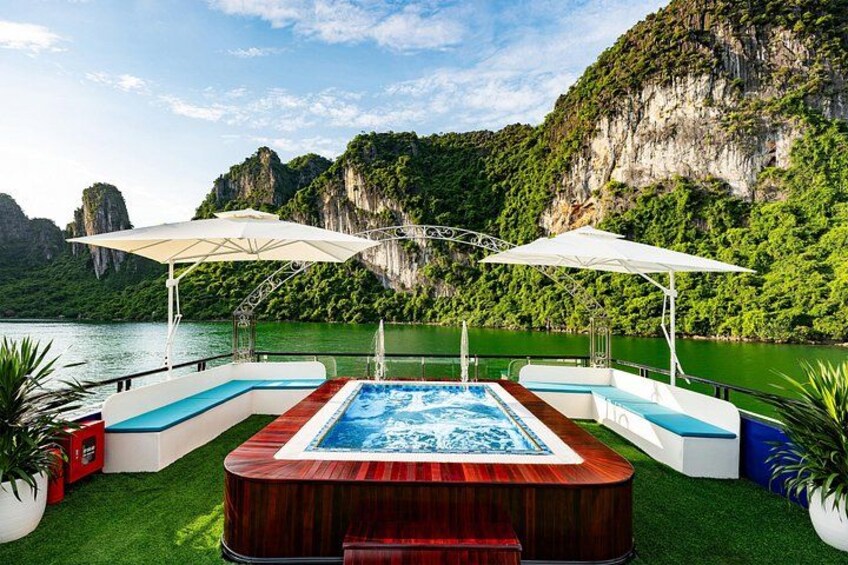 SONATA CRUISE Halong Bay Luxury Day Trip from Hanoi by Expressway 5