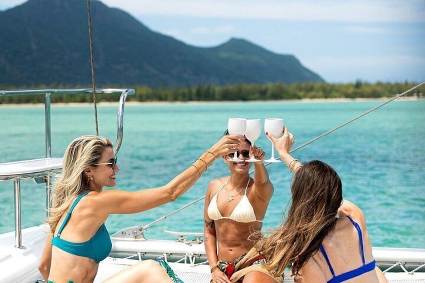 Black River: Full Day shared Catamaran Bénitiers island & Dolphin 2