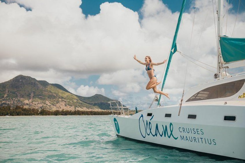 Black River: Full Day shared Catamaran Bénitiers island & Dolphin 3