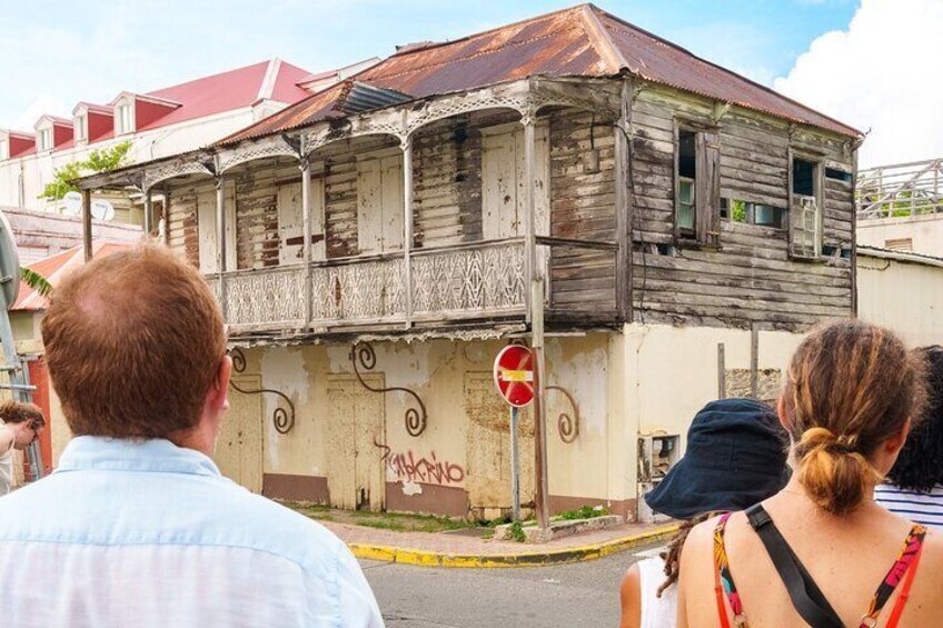 Guided Historical Walking Tour in Marigot