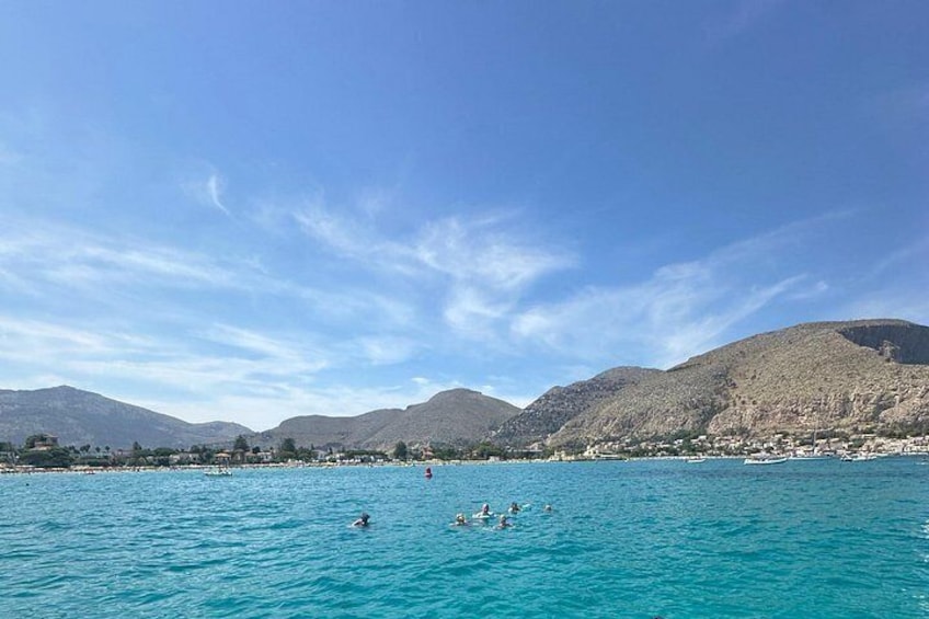 Palermo: Shared Boat Tour with Aperitif and snorkelling 2