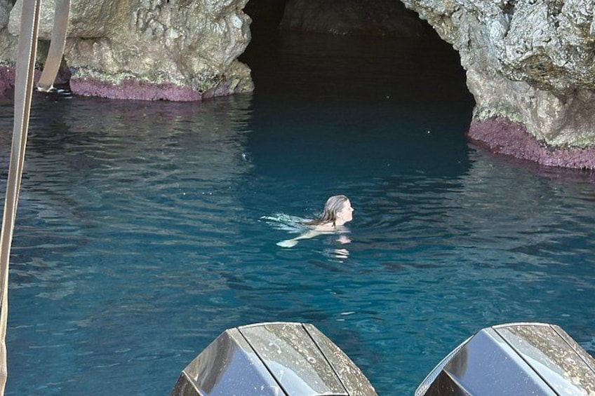 Palermo: Shared Boat Tour with Aperitif and snorkelling 5