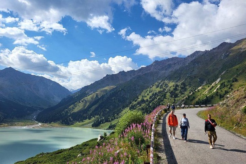 Big Almaty Lake Tour by car Till Lake, or Hiking, Almarasan Gorge 5