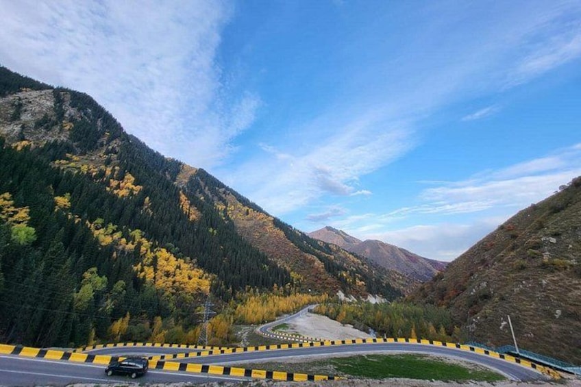 Big Almaty Lake Tour by car Till Lake, or Hiking, Almarasan Gorge 3