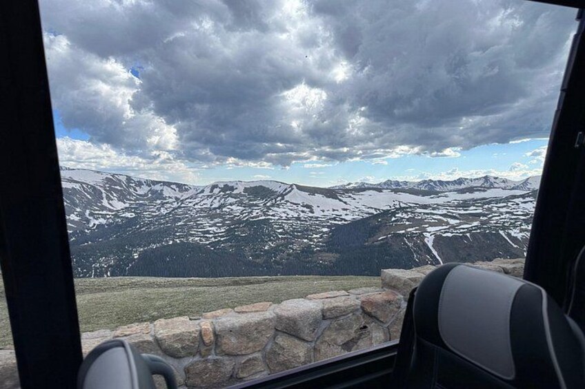 Retractable Glass Top Tours of RMNP by Purple Points Tour Company 3