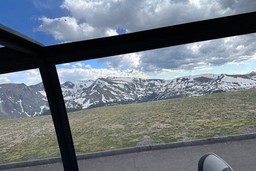Retractable Glass Top Tours of RMNP by Purple Points Tour Company 4