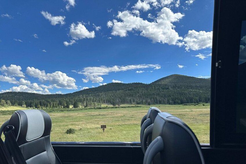 Retractable Glass Top Tours of RMNP by Purple Points Tour Company 2