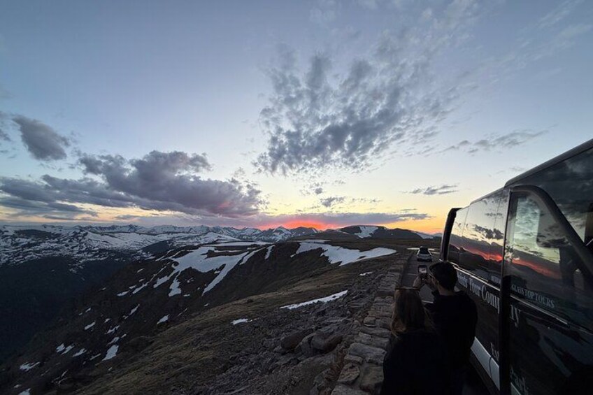Retractable Glass Top Tours of RMNP by Purple Points Tour Company 3