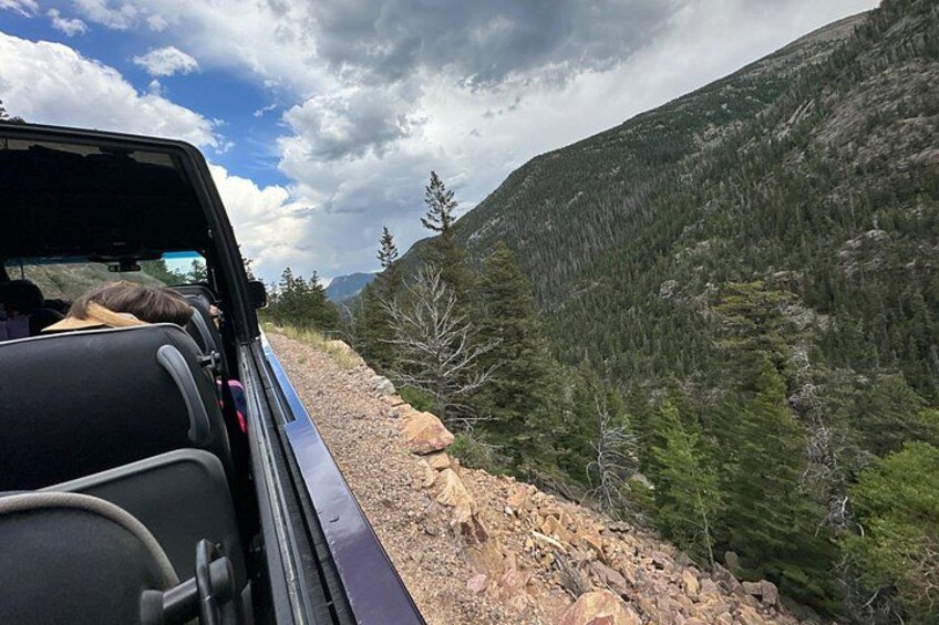 Retractable Glass Top Tours of RMNP by Purple Points Tour Company 3