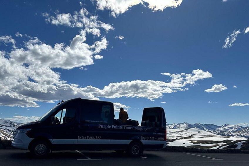 Retractable Glass Top Tours of RMNP by Purple Points Tour Company 5