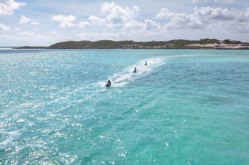 Jet Ski Adventure in Crystal Waters of Turks and Caicos 5