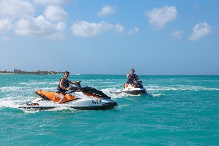Aruba Single Jetski Waverunner near Eagle Beach 4