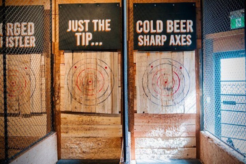Axe Throwing in Victoria 2