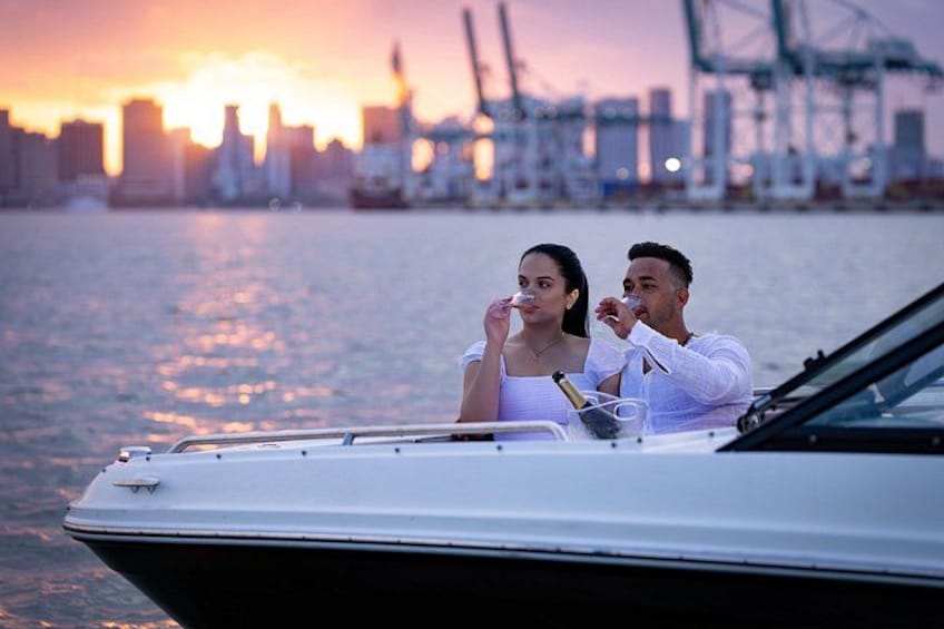 Private Miami Boat Charter: Sightseeing, Sunset & Sandbar 2