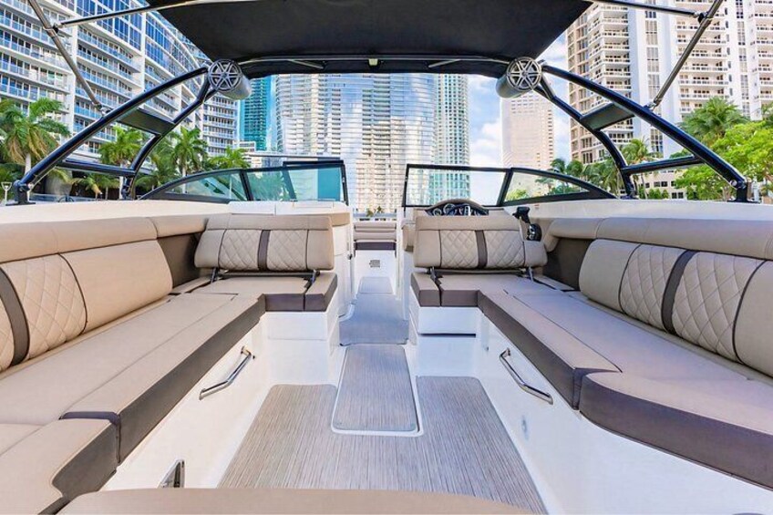 Private Miami Boat Charter: Sightseeing, Sunset & Sandbar 1
