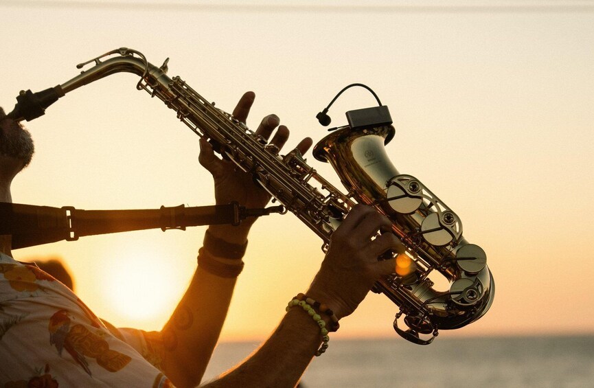 Ibiza: Sunset Live Music Cruise with Live Saxophone 1