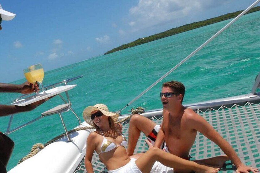Catamaran Trip to Ile au Cerfs with Lunch and GRSE waterfall  4