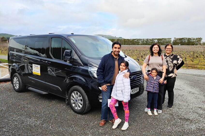 Travel only with your friends and family in our late model vehicles. 3