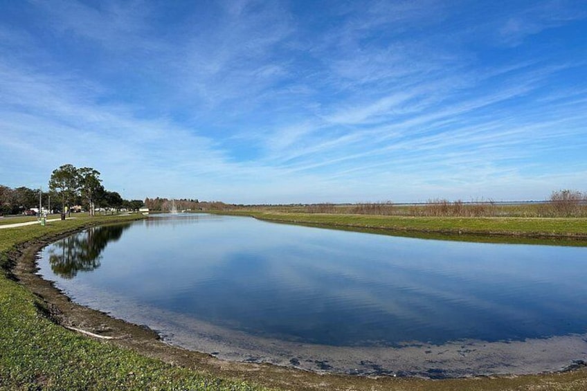 One of the ponds next to the lake at St. Cloud Lakefront Park. 2