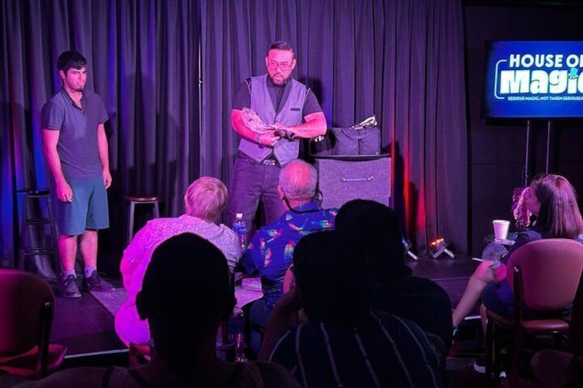 Vegas' #1 Family Friendly House Of Magic Show At Delirious Club 5