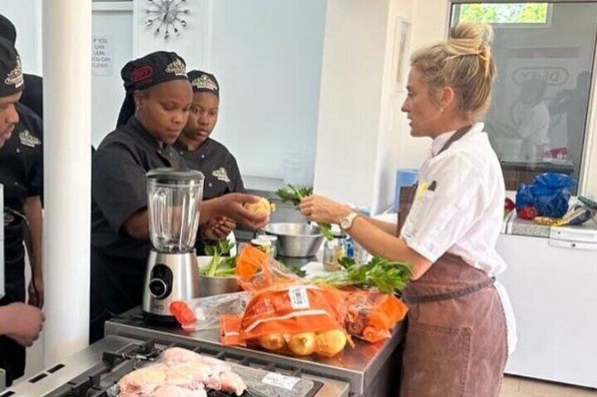 Half-Day Small Group Cooking Experience in Franschhoek