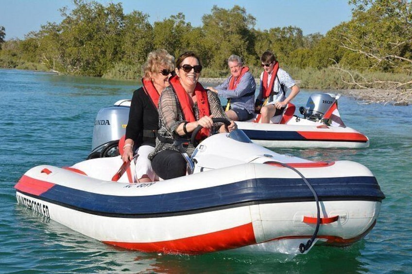Small-Group Self-Drive Speedboat Tour in Yas Island Mangroves 2