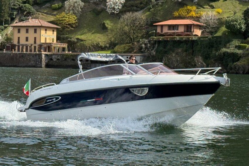 Lake Como: Private Boat Tour on the Lake Loved by VIPs 1