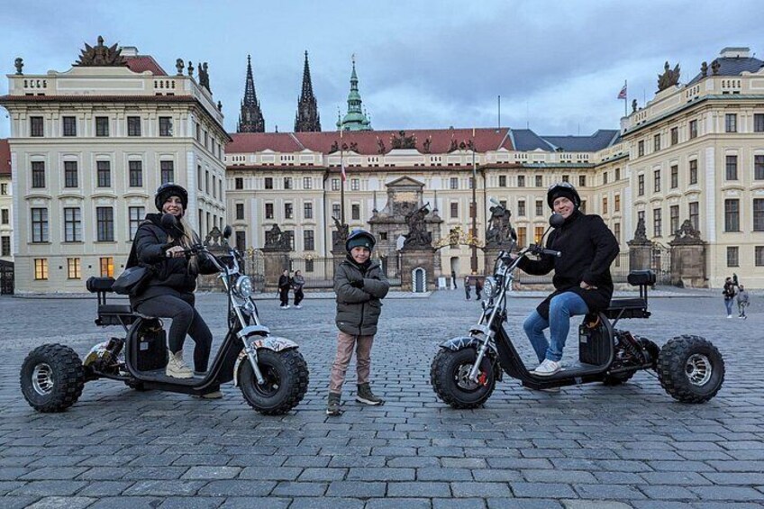 Electric Trike Tour in Prague - City Sightseeing & Fun Riding 2