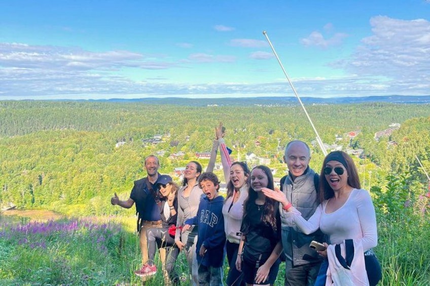 Oslo Scenic Forest Hike with Dog and Local Guide 2