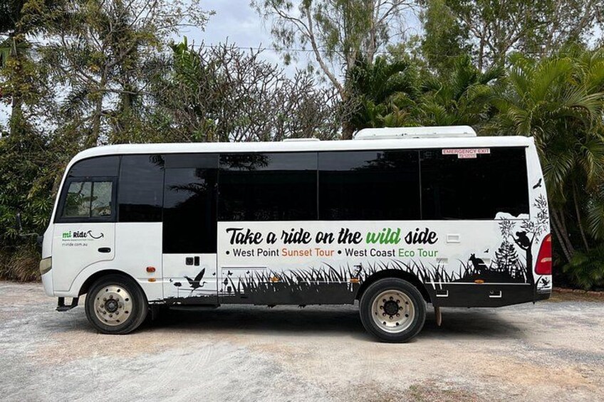 Bessie our comfortable, airconditioned 4WD bus, is ready to take you to the 'wild side' of Magnetic Island. 3