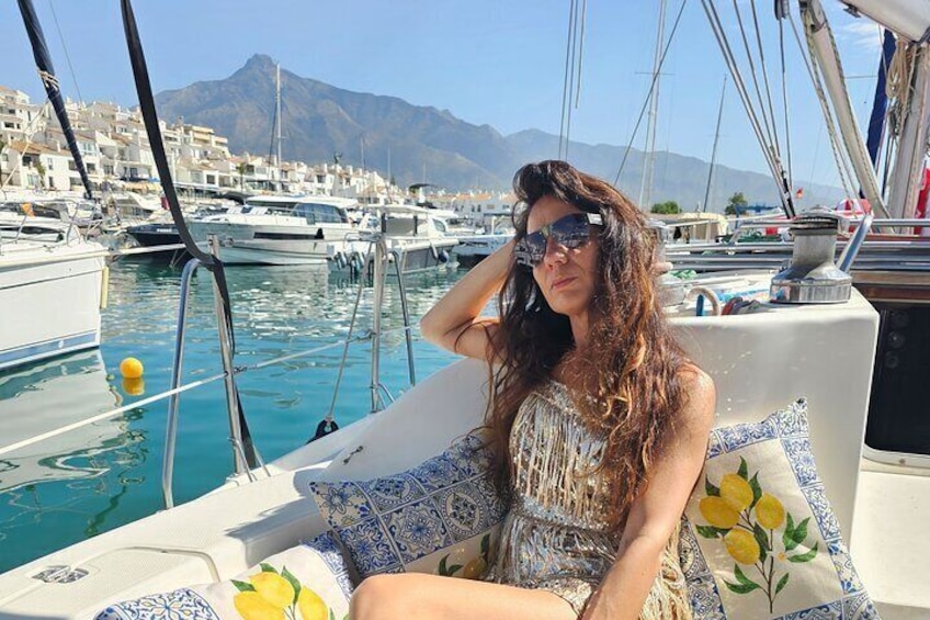 Shared Sailboat Experience Feel nature with dolphins 1