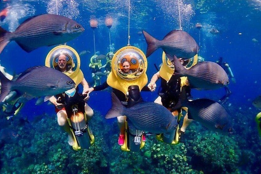 Guided Underwater Scooter and Snorkeling Activity in St. Thomas 2