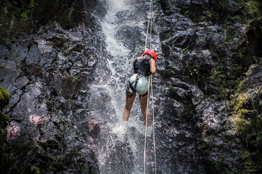 Waterfall Rappelling 2