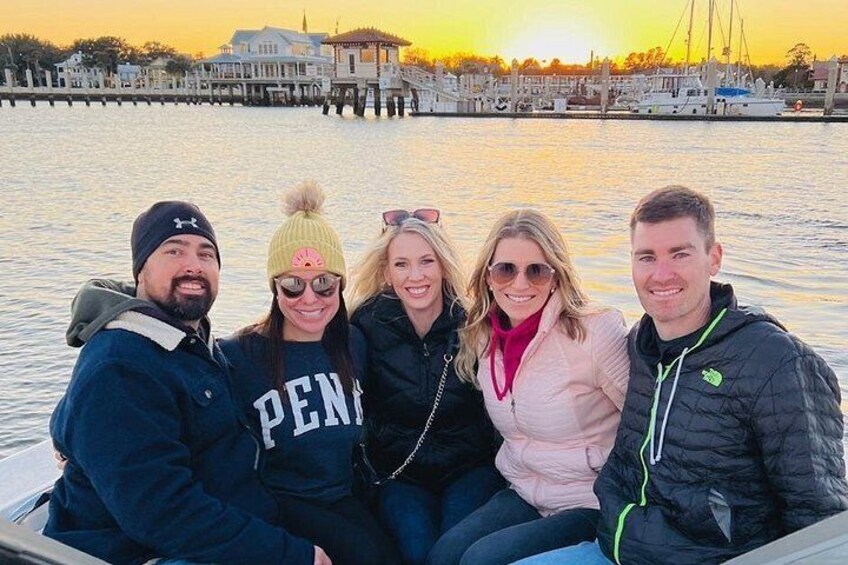 Historic St. Augustine Private boat tours, Dolphin tours, sunset tours 2