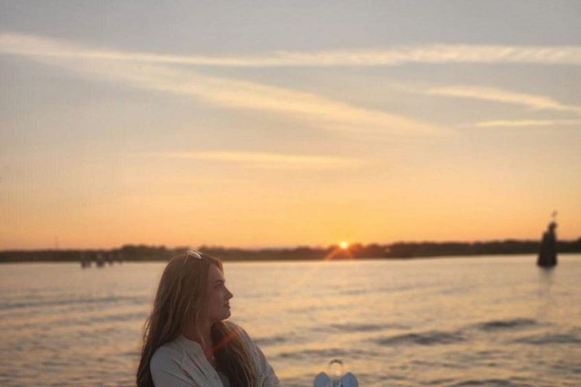 St. Augustine Private Day or Sunset Boat Tour, 6 passengers max 2