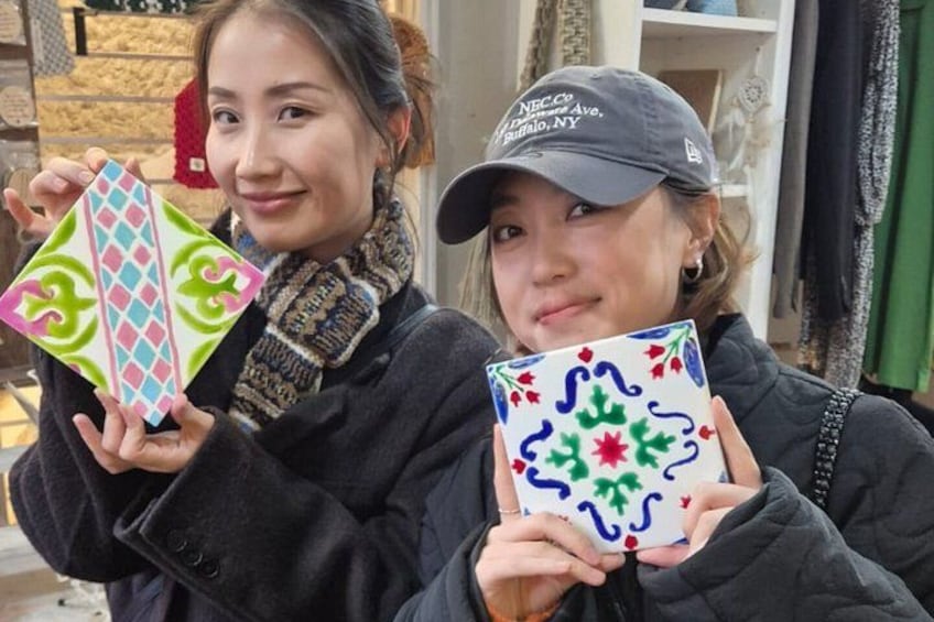 Porto: Tile Painting Workshop with Porto Wine (Sé do Porto) 4