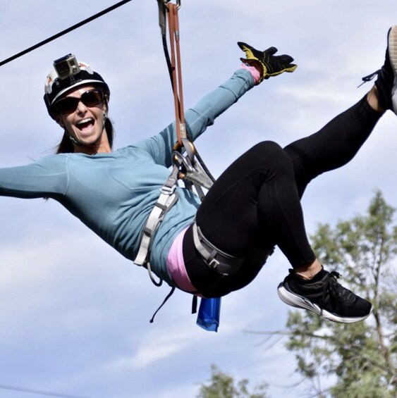 6-zipline Adventure in the San Juan Mountains near Durango 