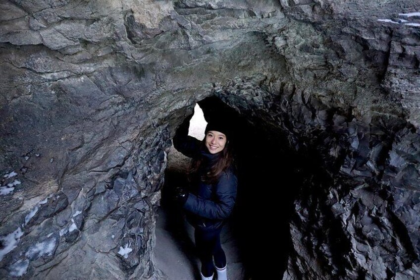 The Cave at the Lower Falls 4