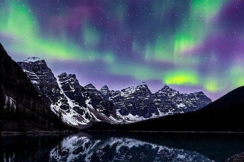 Northern lights at Moraine 2