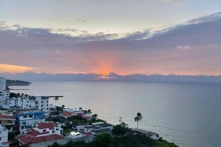 sunset in Manta 2